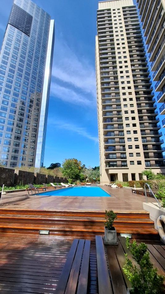 Departamento en alquiler 2 ambientes amoblado en River View Puerto Madero