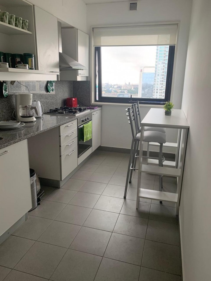 Departamento en alquiler 2 ambientes amoblado en River View Puerto Madero