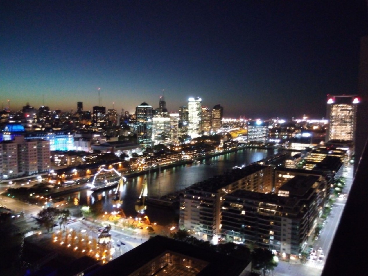 Departamento en alquiler 2 ambientes amoblado en River View Puerto Madero