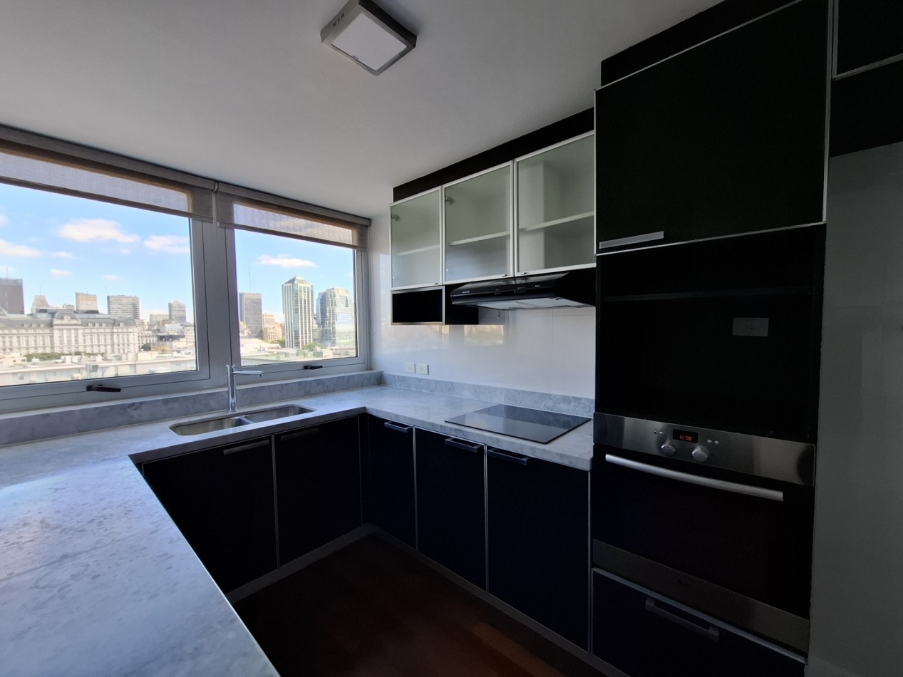 ALQUILADO - Departamento de 3 ambientes en alquiler sin muebles piso alto luminoso