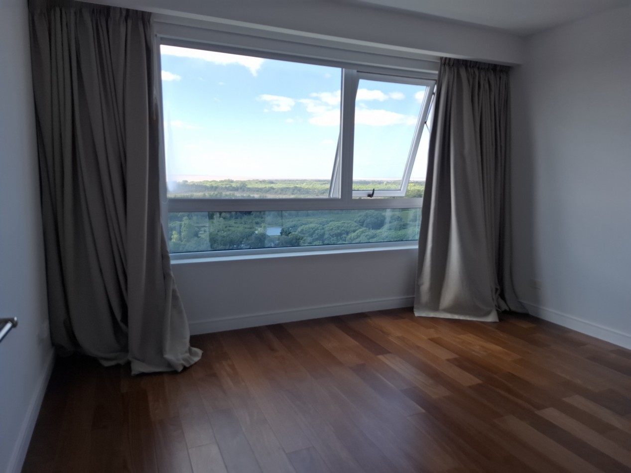 ALQUILADO - Departamento de 3 ambientes en alquiler sin muebles piso alto luminoso