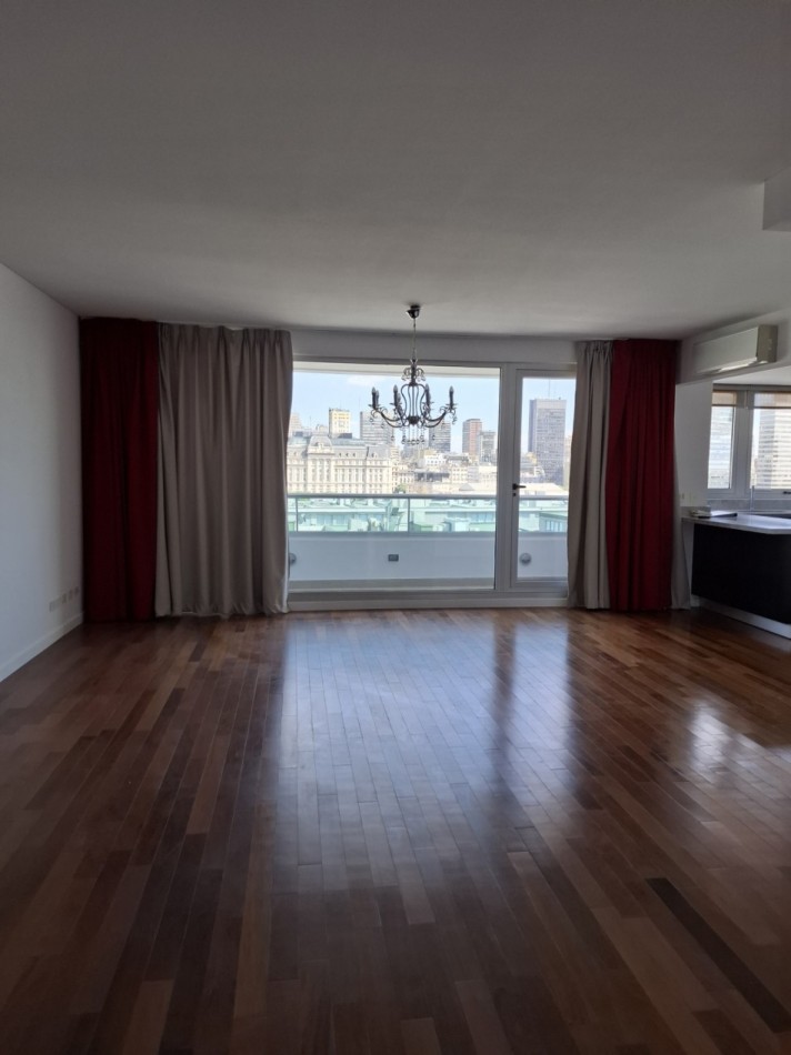 ALQUILADO - Departamento de 3 ambientes en alquiler sin muebles piso alto luminoso